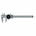 Homestead 6 in. Black Face Valueline Dial Caliper HO3731574